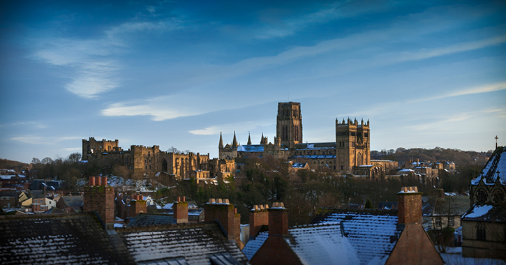 Durham City with Durham Cathedral
